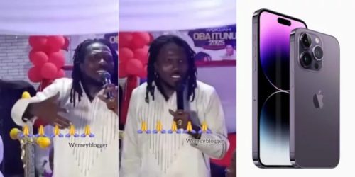 Pastor Begs As Church Thief Steals His iPhone 14 Pro Max - Video