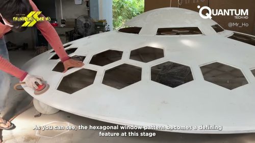 Man Builds DIY UFO BOAT from Scratch - Video Below 1 Man Builds DIY UFO BOAT from Scratch - Video Below