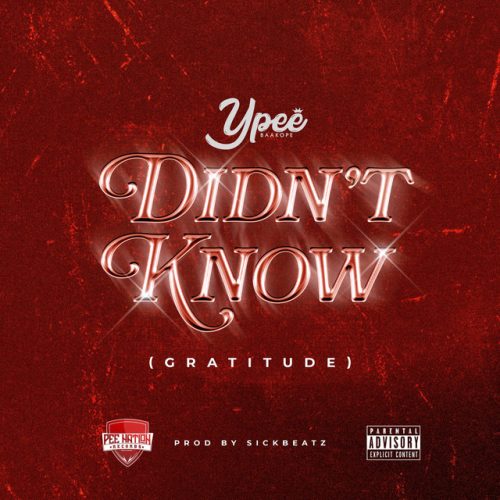 Ypee – Didn’t Know (Gratitude) 1 Ypee – Didn’t Know (Gratitude)