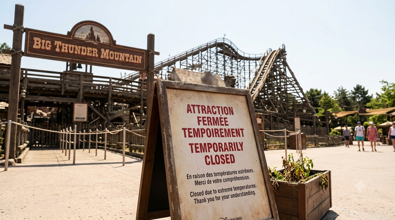 Heatwave Warning: Why Disneyland Paris Outdoor Rides Are Closed and What You Need to Know