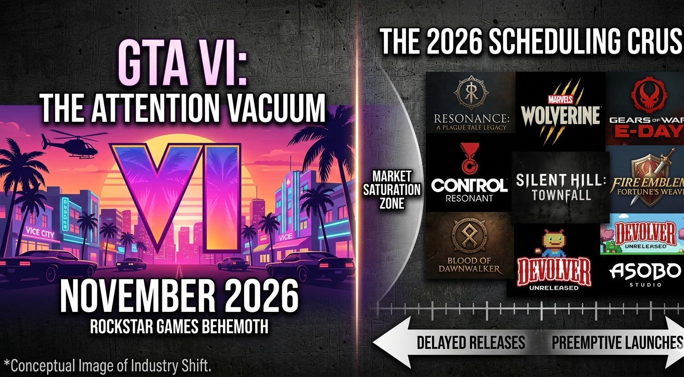 The "GTA 6 Effect": Why Every Developer Is Running for Cover This November