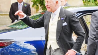 King and Queen’s High-Stakes Helicopter Dash From Royal Wedding to Epsom Derby
