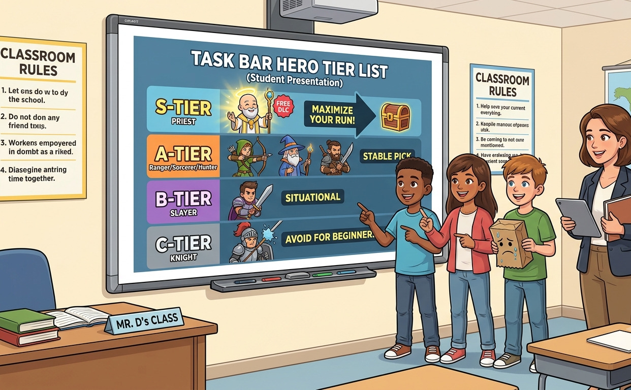 Task Bar Hero Tier List: The Ultimate Guide to Building Your Best Party