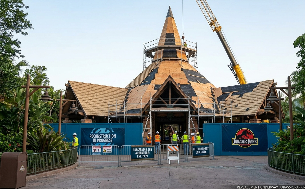 What’s Really Happening with the Replacement for Jurassic Park River Ride at Universal