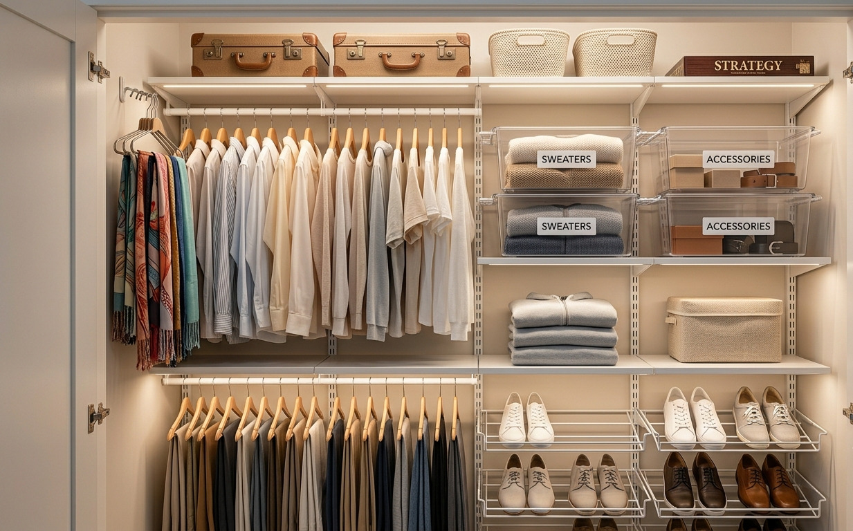 How to Organize a Small Closet: A Step-by-Step Guide to Maximizing Every Inch 3 Stop playing Tetris with your wardrobe and start reclaiming your space with these 4 simple, budget-friendly design hacks