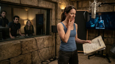 Lara Croft’s New Voice Actor Proves She’s the Real Deal: An On-Set Injury That Would Make Even Tomb Raider Proud