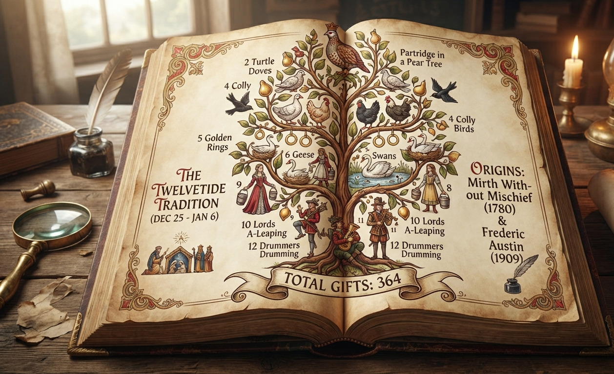 The Hidden Story: The Real History Behind the "12 Days of Christmas" Song 1 The Hidden Story: The Real History Behind the "12 Days of Christmas" Song
