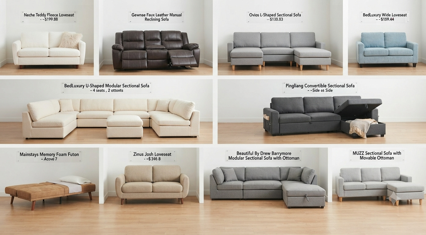 Budget-Friendly Living: The Best Couches at Walmart That Won't Break the Bank 3 Best Couches at Walmart That Don't Skimp on Comfort or Style