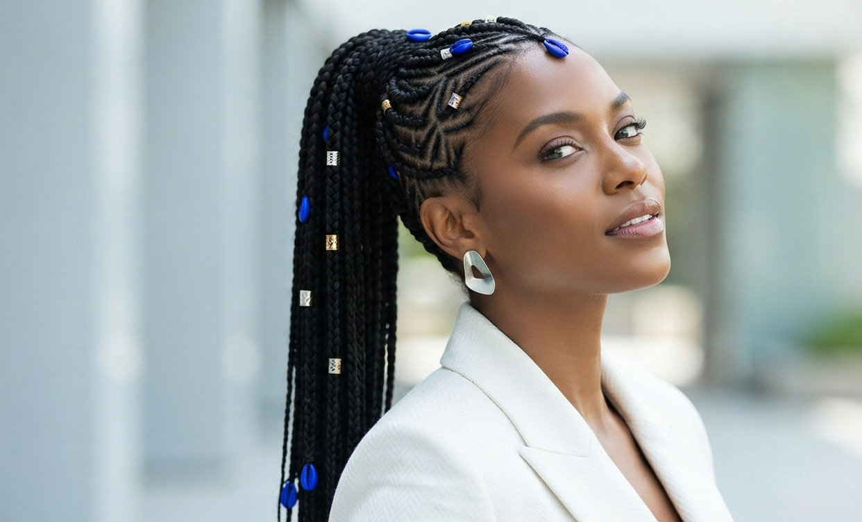 Crowned in History and Style: The Ultimate Cornrow Hairstyles You Need to Try Right Now 3 17 Stunning Cornrow Hairstyles and Protective Styles to Copy Right Now