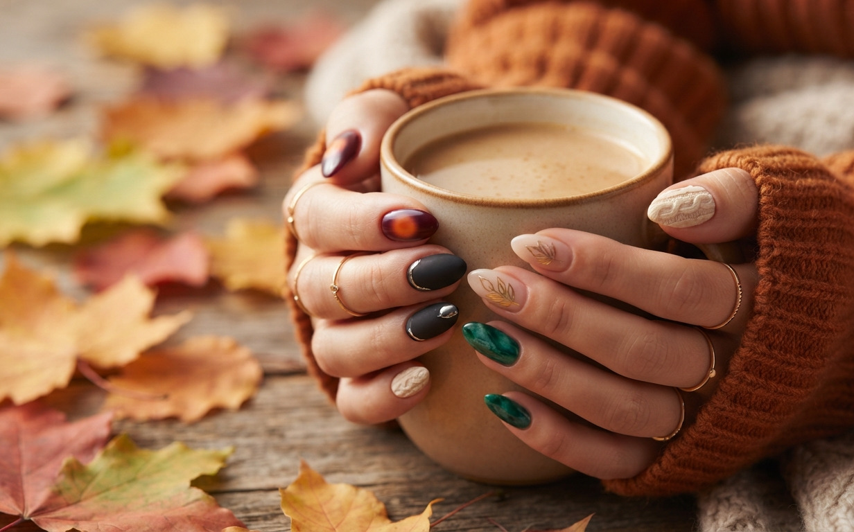 Fall Nail Art Ideas So Good, You’ll Want a New Manicure Every Week 1 Fall Nail Art Ideas So Good, You’ll Want a New Manicure Every Week
