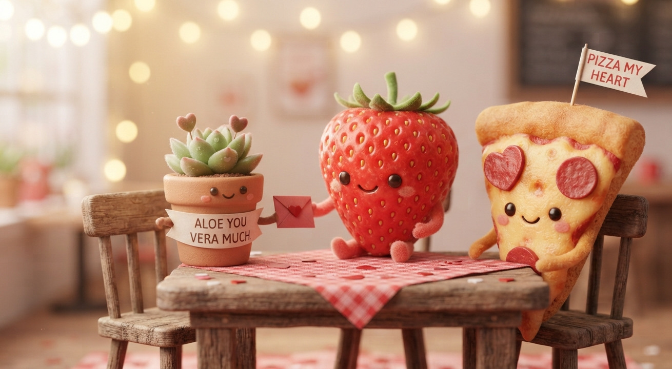 Valentine’s Day Puns: The Secret Ingredient for a Heart-Melting Celebration 2 From Food to Furry Friends: 55+ Cheesy Valentine’s Day Puns to Melt Their Heart