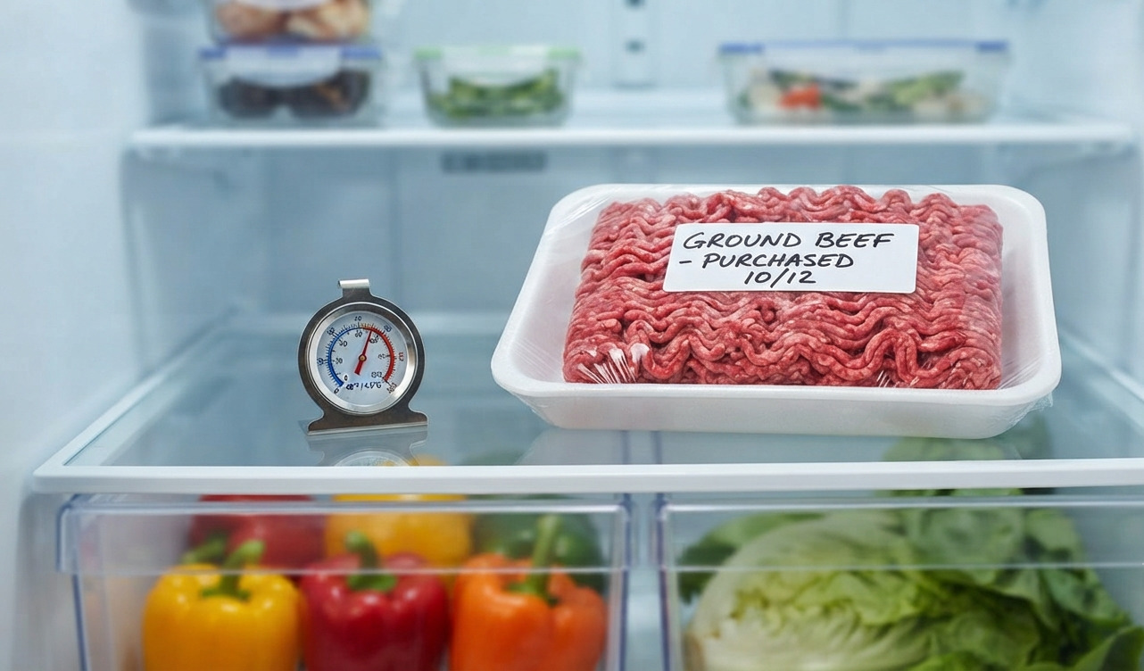 How Long Can Ground Beef Sit in Your Fridge? What the Experts Say 1 How Long Can Ground Beef Sit in Your Fridge? What the Experts Say