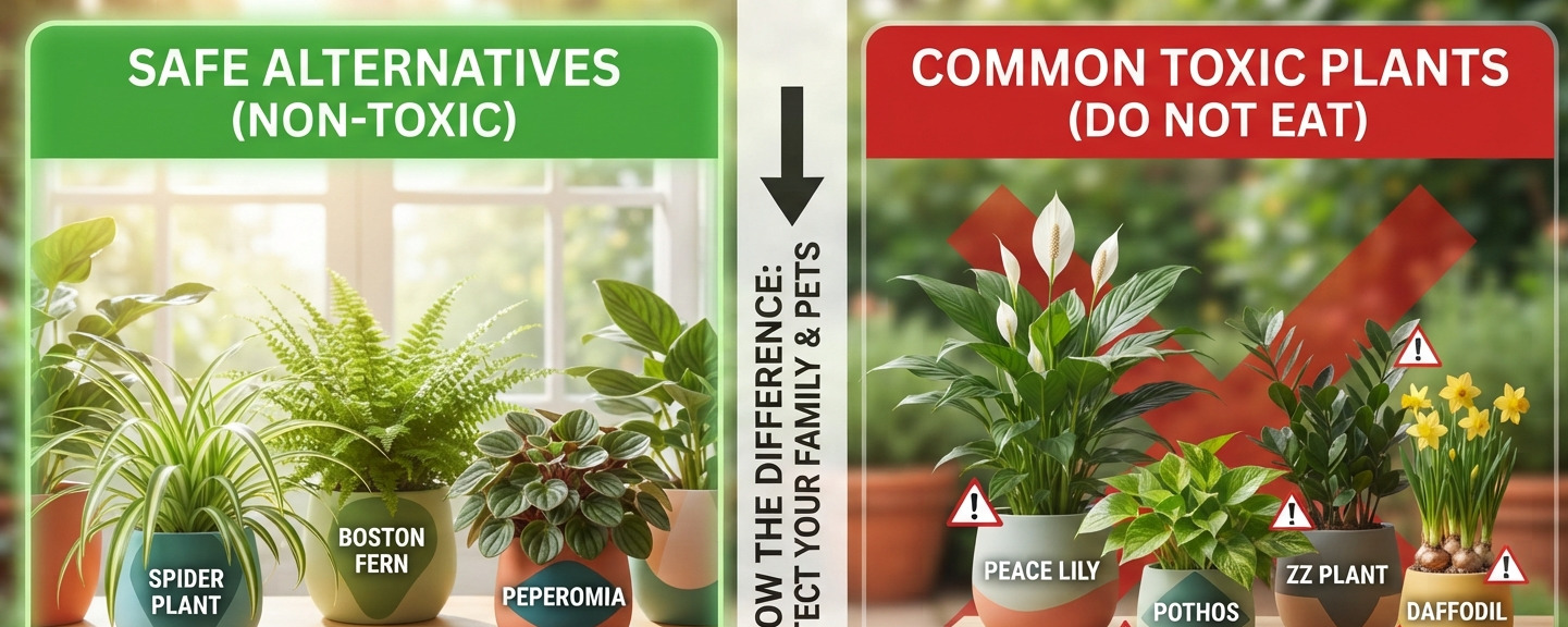 Guarding Your Greenery: Essential Safety Tips to Protect Your Family and Pets From Toxic Flora