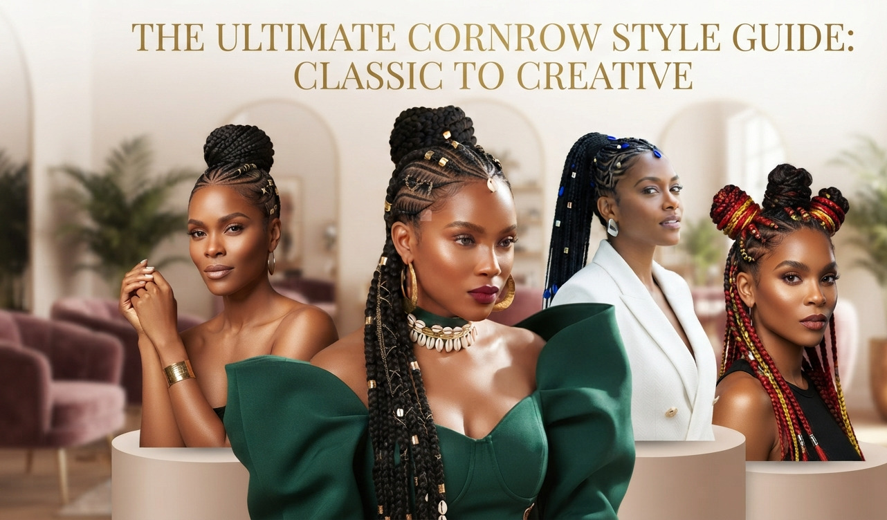 Crowned in History and Style: The Ultimate Cornrow Hairstyles You Need to Try Right Now 4 Stunning Cornrow Hairstyles