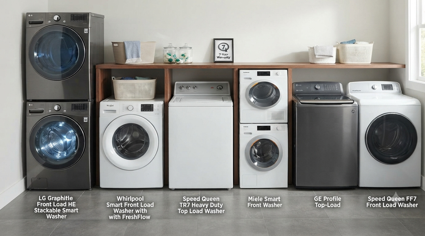 The Best Washing Machines of 2026/2027: A Real-World Guide to Cleaner Clothes 2 From Stain-Fighting Power to Energy Efficiency: Here’s What You Actually Need to Know Before You Buy