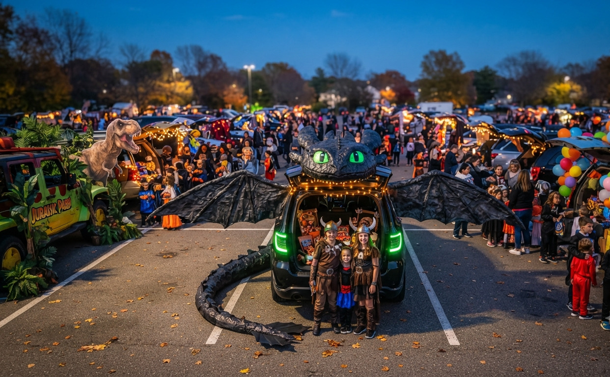 Creative Trunk-or-Treat Ideas: Transform Your Car into a Halloween Masterpiece