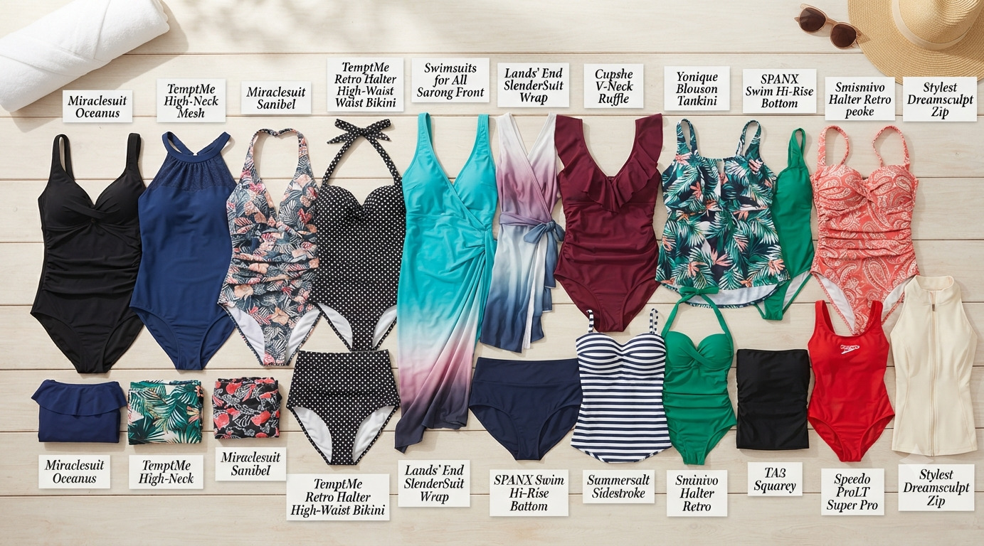 Tummy Control Swimsuits According to Style Experts: The Ultimate Guide to Feeling Confident All Summer Long 3 Best Tummy Control Swimsuits, According to Style Experts