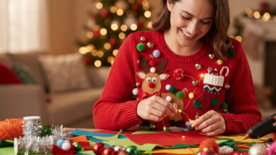15 Creative DIY Ugly Christmas Sweater Ideas to Win Every Holiday Contest