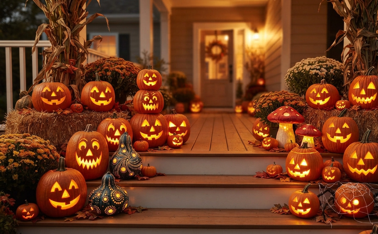 The Ultimate Guide to Easy DIY Pumpkin Carving Ideas (40+ Designs) To Wow Neighbors