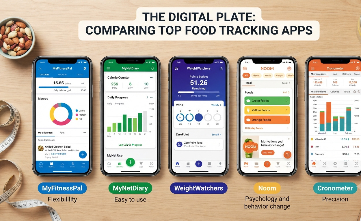 The Digital Plate: Finding the Right Food Tracking App for Your Lifestyle