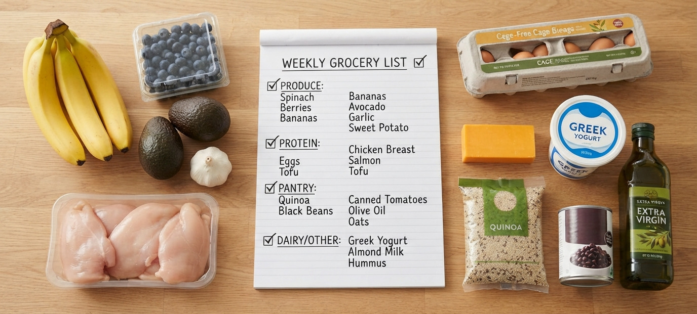 The Ultimate Healthy Grocery List: Eat Well Without Breaking the Bank 1 The Ultimate Healthy Grocery List: Eat Well Without Breaking the Bank