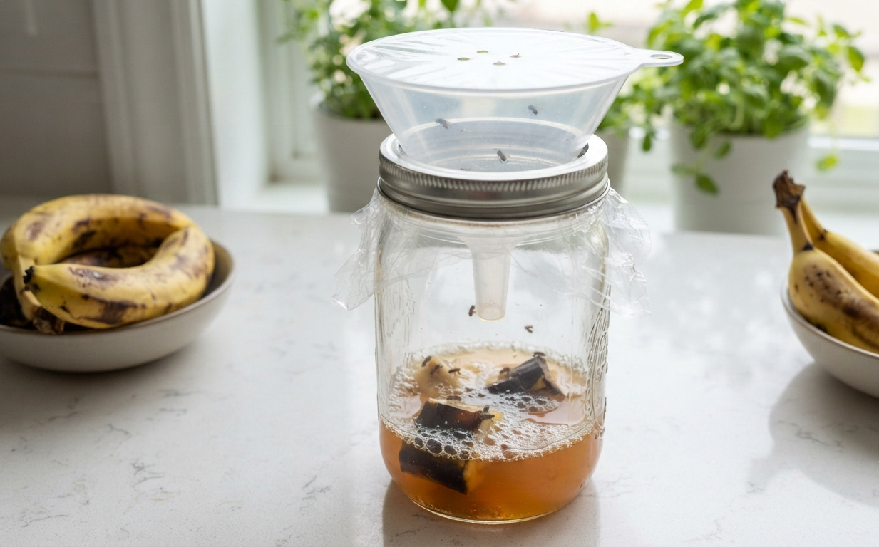 Homemade Fly Traps: Reclaim Your Kitchen Using Items You Already Have
