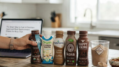 The Smart Way to Fuel: 5 Dietitian-Approved Meal Replacement Shakes for Busy Days
