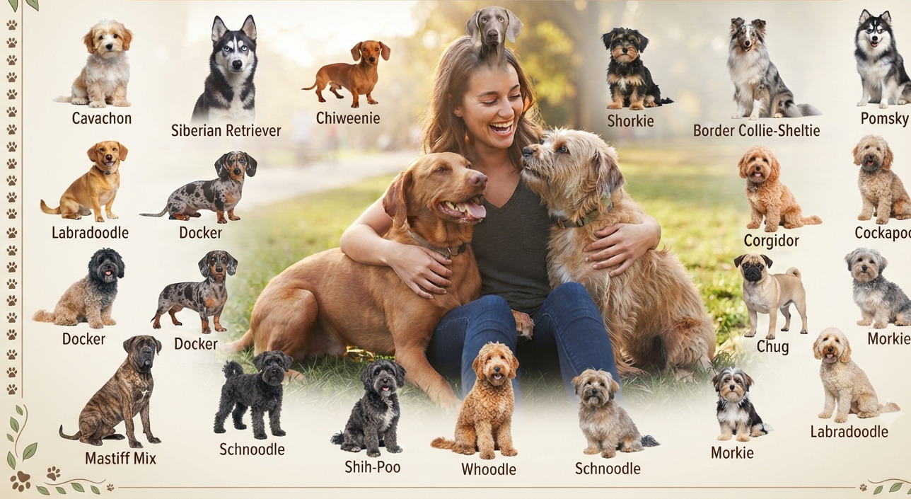 Mixed-Breed Dogs You'll Fall in Love With: Why Mutts and Designer Pups Steal Our Hearts 3 mixed unique dog breeds
