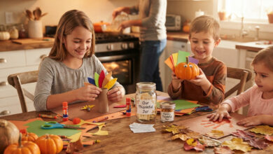 Thanksgiving Crafts for Kids: Fun, Easy, and Memorable Holiday DIYs