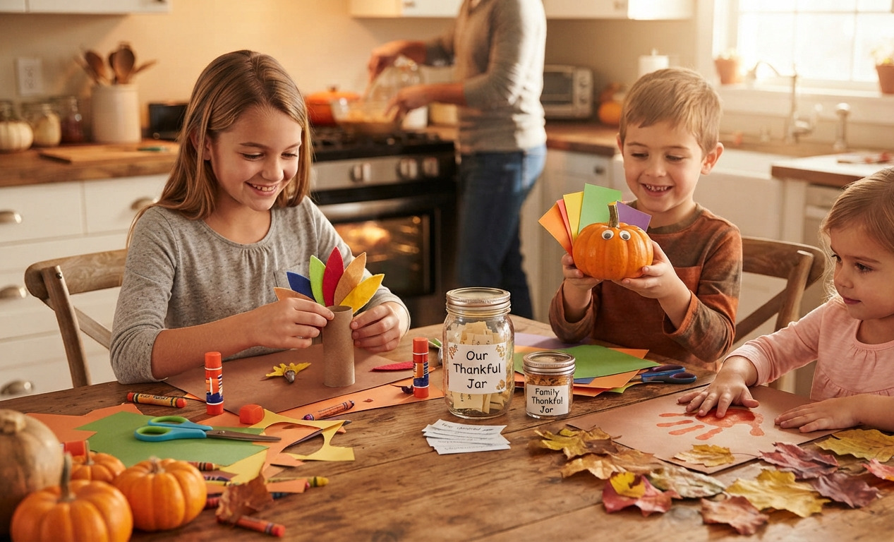 Thanksgiving Crafts for Kids: Fun, Easy, and Memorable Holiday DIYs 1 Thanksgiving Crafts for Kids: Fun, Easy, and Memorable Holiday DIYs