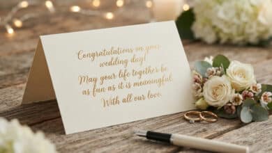 Beautiful Wedding Wishes: The Perfect Messages to Write in a Wedding Card