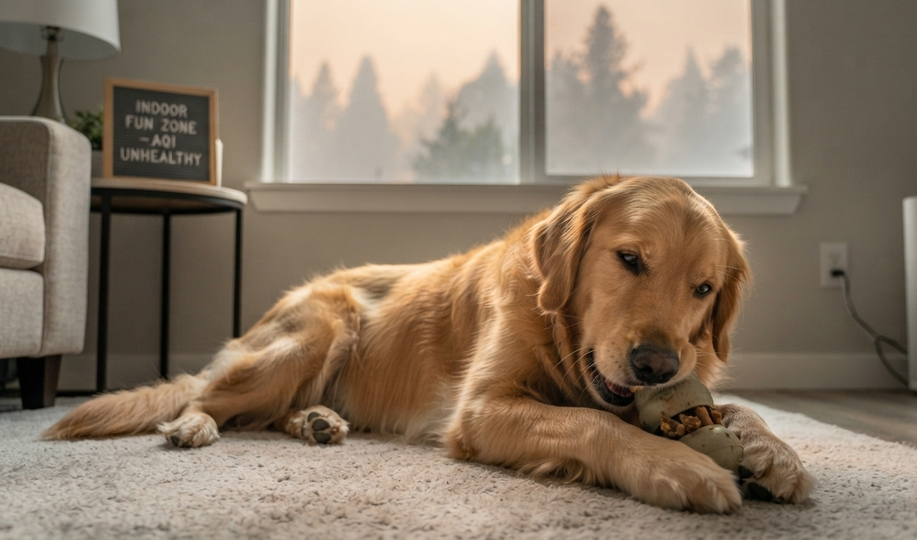 Keeping Your Best Friend Safe: The Truth About Dogs and Wildfire Smoke 1 Keeping Your Best Friend Safe: The Truth About Dogs and Wildfire Smoke