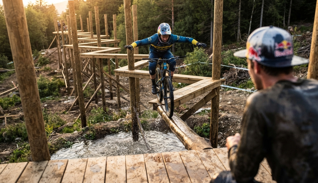 Mastering the Impossible: Pro Bikers Obstacle Course Challenge