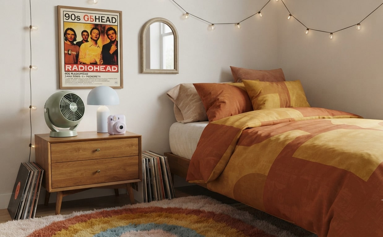 Retro-Inspired Dorm Decor Finds That Pass the Designer Test: Bring the 70s and 90s Back to Campus 1 Retro-Inspired Dorm Decor Finds That Pass the Designer Test: Bring the 70s and 90s Back to Campus