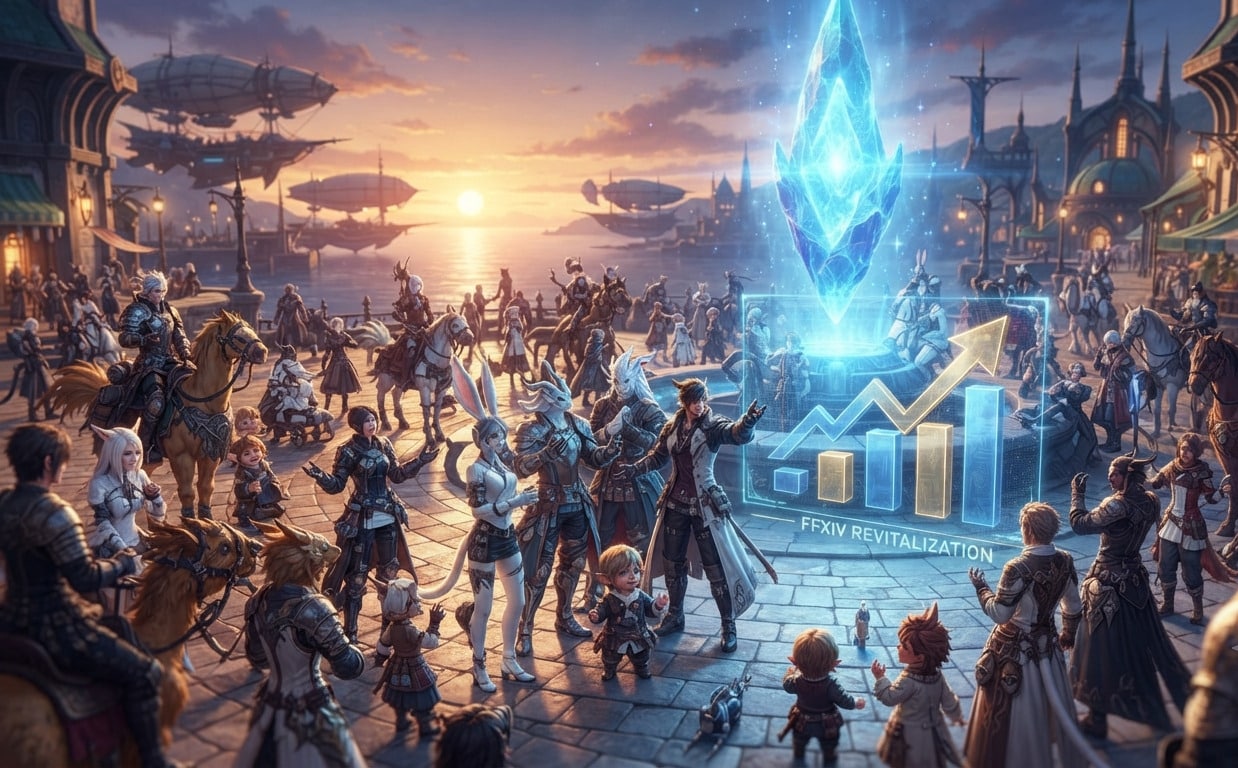 Square Enix’s 88% Profit-Bump: Why Final Fantasy 14 Fans Have a Reason to Celebrate 1 Square Enix’s 88% Profit-Bump: Why Final Fantasy 14 Fans Have a Reason to Celebrate