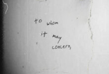 Sean Lifer – To Whom It May Concern
