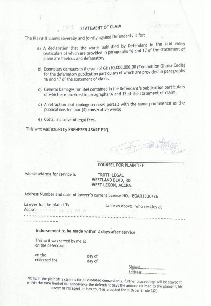 Van Vicker Sues Lil Win for GH¢10 Million Over Defamation: Inside the High Court Showdown 3 2
