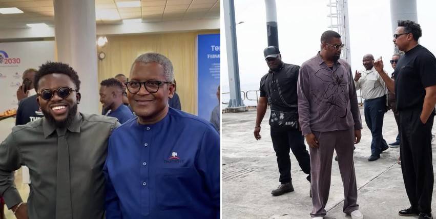 When Pop Culture Meets Billionaire Energy: Don Jazzy, RMD, Teni, and Faithia Balogun Tour Dangote Refinery as Aliko Dangote Agrees to Isbae U’s ‘Curiosity Made Me Ask’ 1 When Pop Culture Meets Billionaire Energy: Don Jazzy, RMD, Teni, and Faithia Balogun Tour Dangote Refinery as Aliko Dangote Agrees to Isbae U’s ‘Curiosity Made Me Ask’