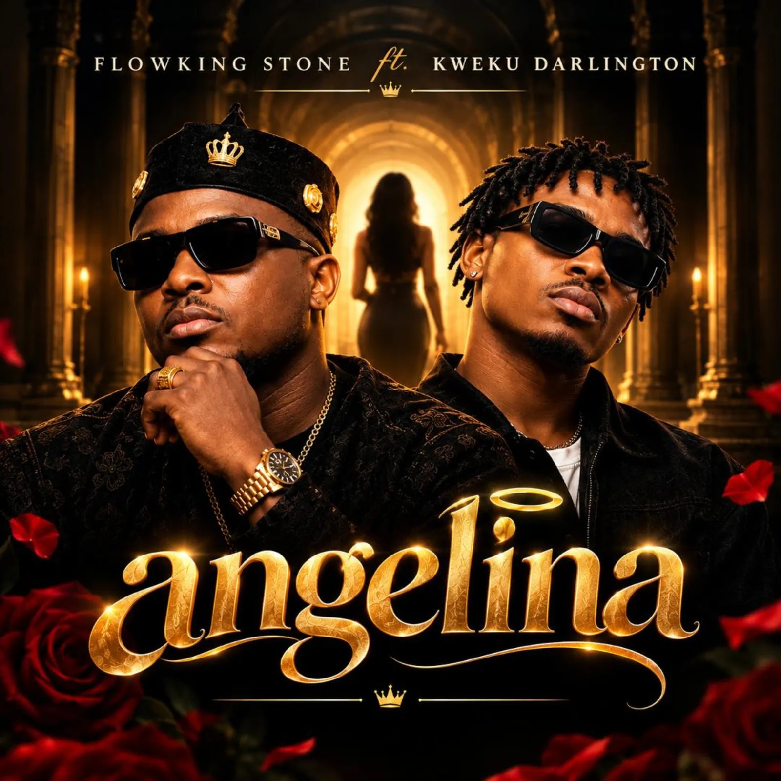 Flowking Stone – Angelina Ft Kweku Darlington 1 Flowking Stone – Angelina Ft Kweku Darlington