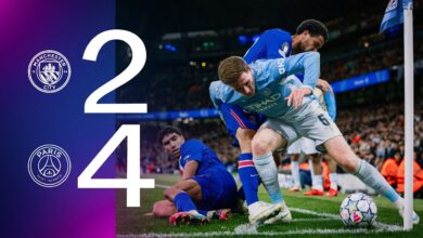 Man City 2-4 PSG - Man City Stunned in 6-Goal Etihad Thriller!