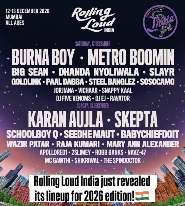 Burna Boy to Headline Rolling Loud India 2026 in Mumbai Alongside Metro Boomin: What You Need to Know 1 Burna Boy to Headline Rolling Loud India 2026 in Mumbai Alongside Metro Boomin: What You Need to Know